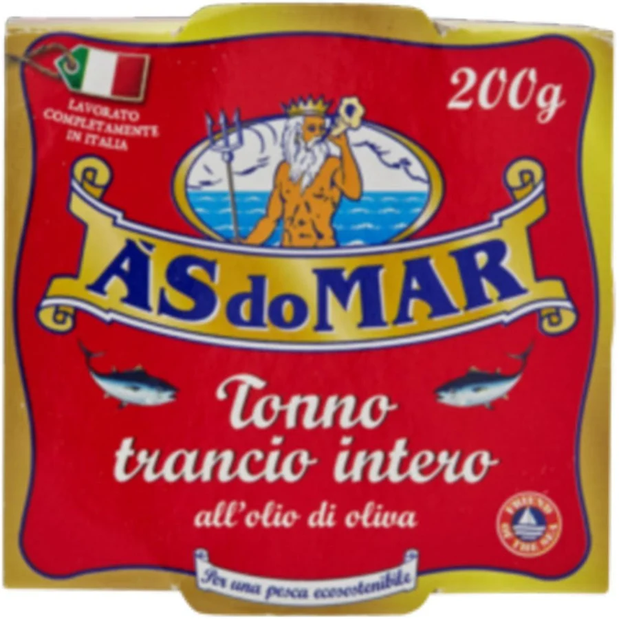 Asdomar Tonno trancio intero all'olio di oliva